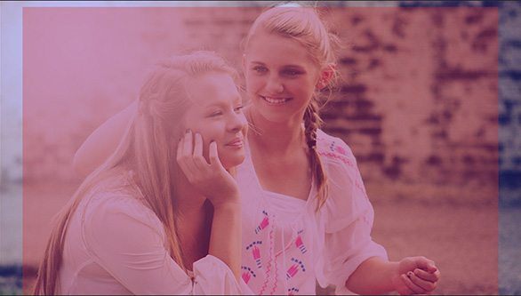 Aspect Ratio Aspect Ratio applied on a photo of two young girls. Ken Burns Effect without Keyframing!
