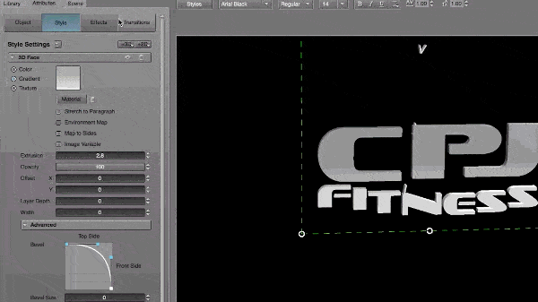 Adjust transitions Step 4: Titler Pro 4