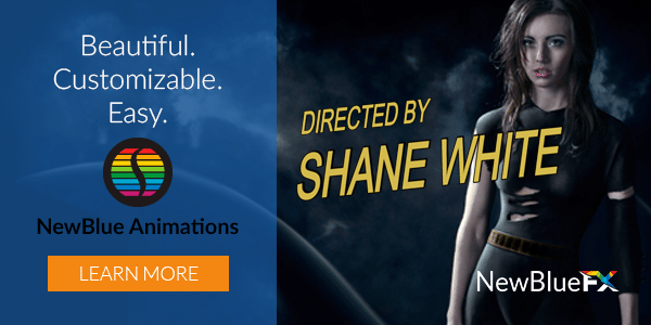 Fluid and Kinetic CTA Use Titler Pro Animations For Title Inspiration