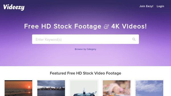 Image of Videezy free stock footage website