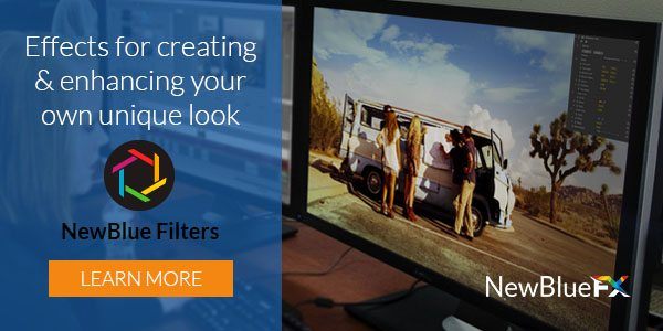 Filters Call to Action NewBlueFX Filters collections call to action.