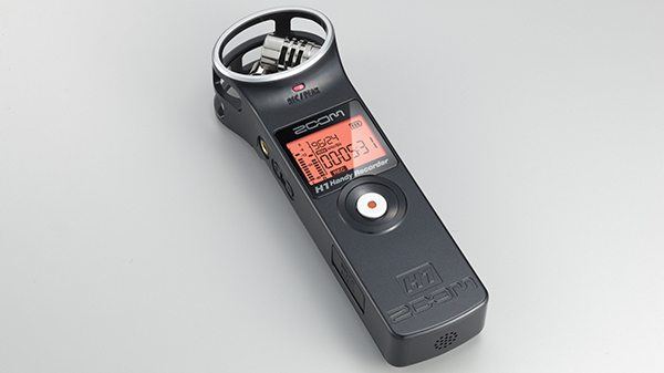 Use the Zoom H1 Portable Recorder when shooting video on the go