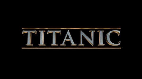 Titanic iconic movie title.