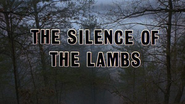 Silence of the Lambs Title Silence of the Lambs iconic movie title.