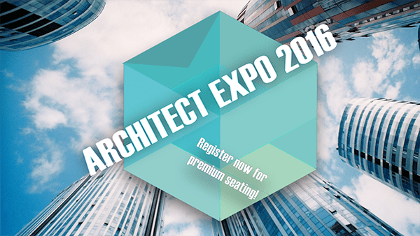 Architect Expo announcement RetroCraft example.