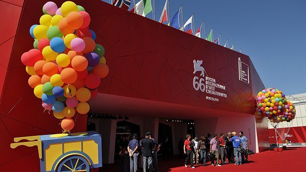 Outside of Venice Film Festival