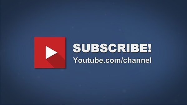 Youtube Subscribe Main Title Template.