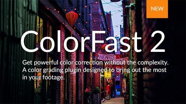 ColorFast 2 announcement image in front of a dark alley.