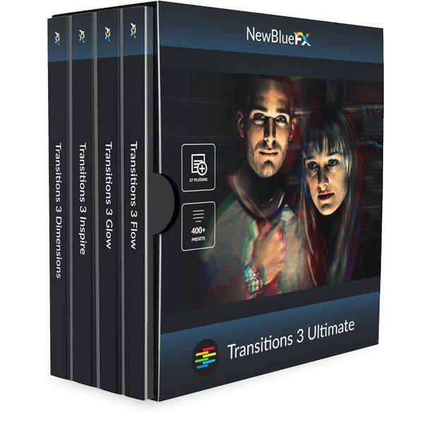 Box shot of Transitions 3 Ultimate