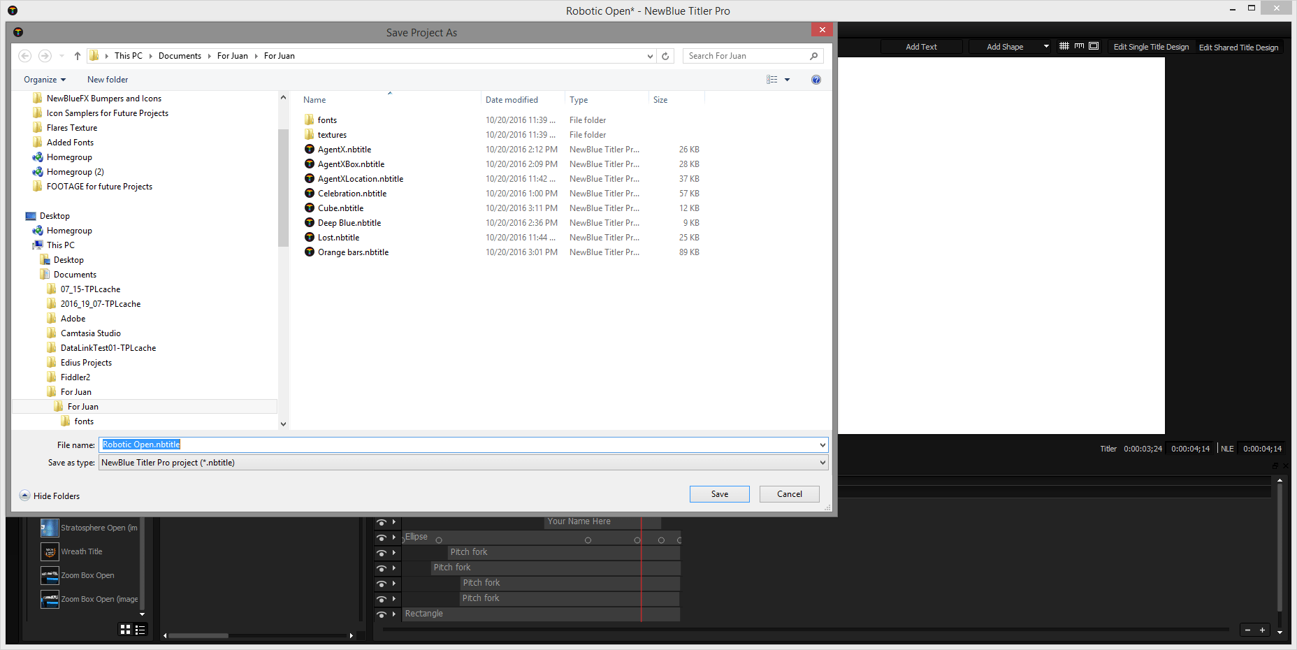 Titler-Pro-Features-Remember Save Location