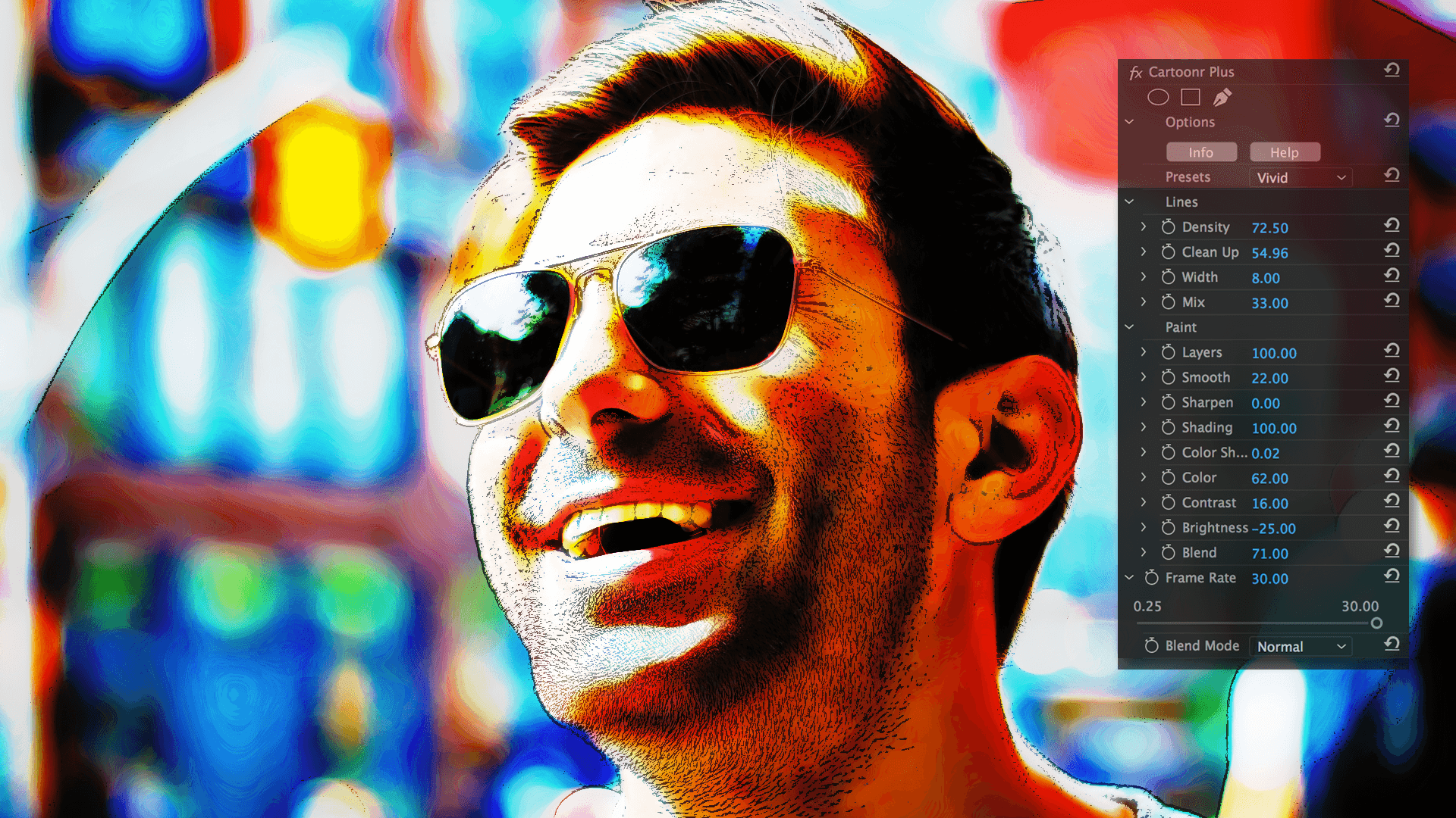 Preset Looks for Instant Results