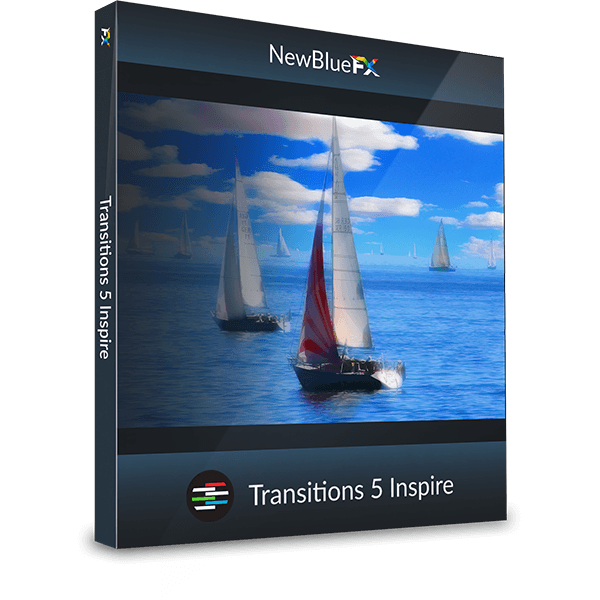 Transitions 5 Inspire provides you with a set of video editing transition tools for your