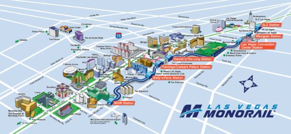 Las Vegas Monorail NAB 2018