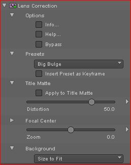 LENS CORRECTION EFFECTS EDITOR LENS CORRECTION EFFECTS EDITOR