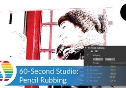 Creating a Sketch with Pencil Rubbig Stylizer