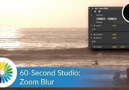 Creating Energetic Transitions with Zoom Blur
